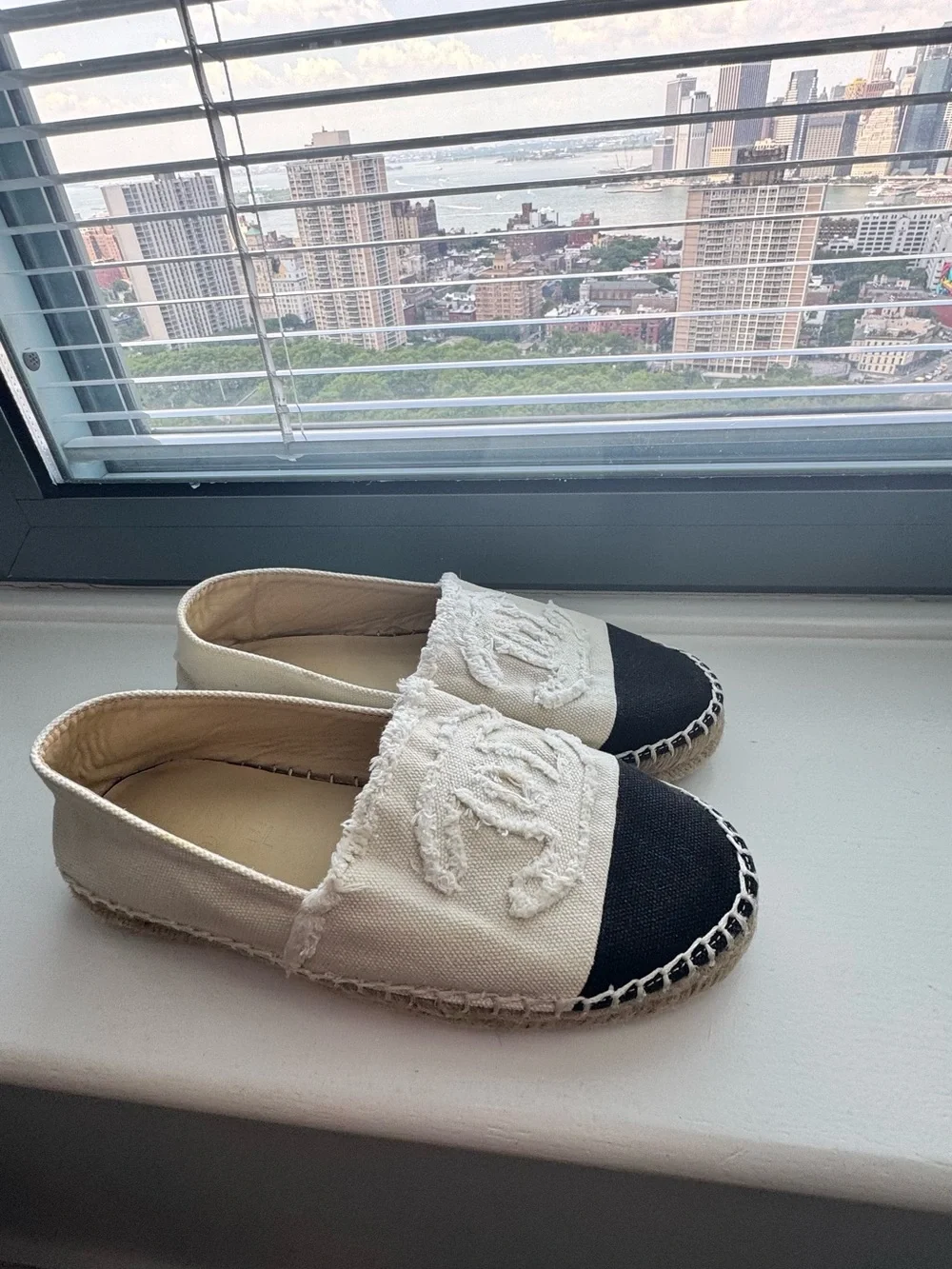 Chanel Canvas Espadrilles